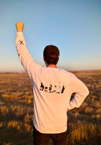 Image 1 of One Piece | Straw Hat Pirate Crew | Unisex Anime Crewneck Sweater | Arabasta | White