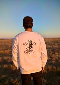 Image 3 of One Piece | Straw Hat Pirate Crew | Unisex Anime Crewneck Sweater | Franky Super