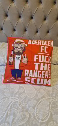 Image 8 of Any Design Custom Printed Football/Ultras 45.72x45.7 Single Sided Cushion Cover.