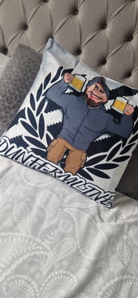 Image 9 of Any Design Custom Printed Football/Ultras 45.72x45.7 Single Sided Cushion Cover.