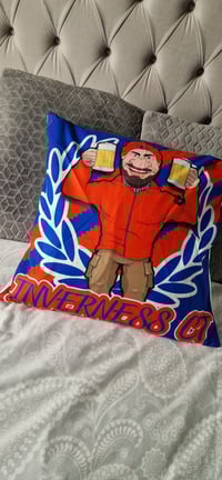 Image 11 of Any Design Custom Printed Football/Ultras 45.72x45.7 Single Sided Cushion Cover.