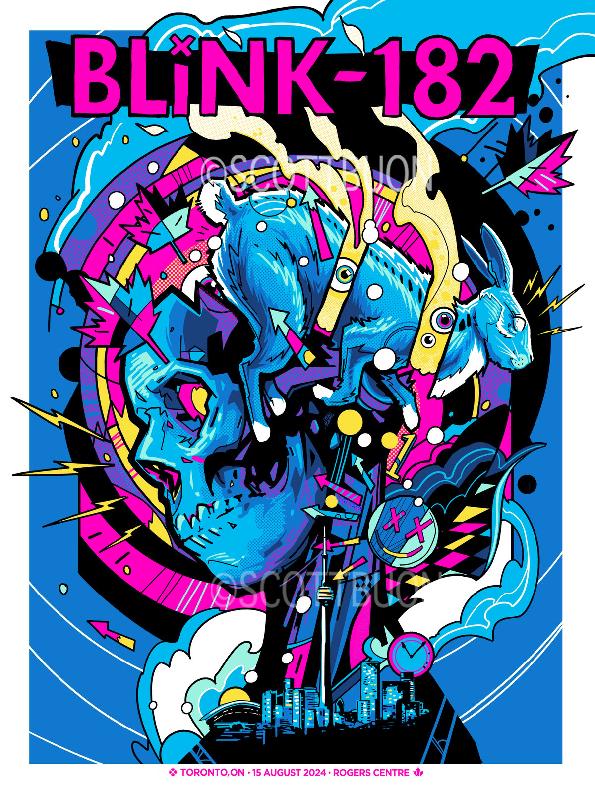 Blink-182 - Toronto - 15 August, 2024 / Scott Buoncristiano