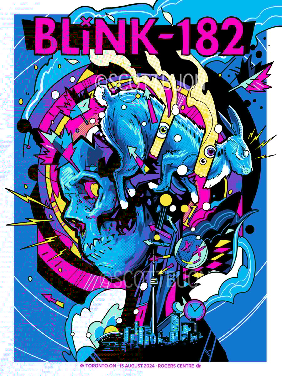 Blink-182 - Toronto - 15 August, 2024 / Scott Buoncristiano