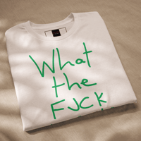 Image 5 of WTF is going on? Staple Eco Tee B/W