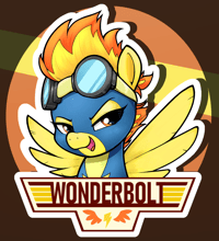 Image 2 of Wonderbolts Vinyl Sticker