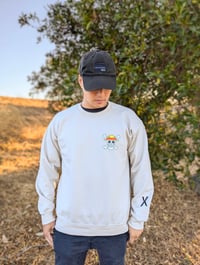Image 2 of One Piece | Straw Hat Pirate Crew | Unisex Anime Crewneck Sweater | Arabasta | Beige