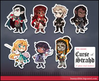 Curse of Strahd Stickers - Vol 1 (Pre-Order)