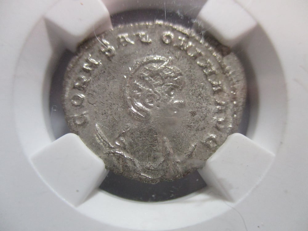 : One of 2 NGC Graded Ancients as Mint State--Salonina 254-268 AD