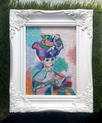 Image 1 of Woman with a Hat Henri Matisse sewn artwork