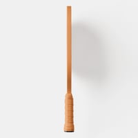 Image 4 of Custom Monogram Pickleball Paddle Cute Blue & Red Floral and Stripes