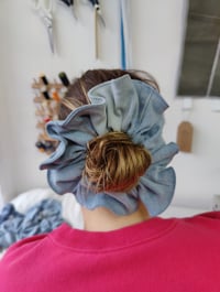Image 1 of Fereday: Denim Extra Bunchie Scrunchie