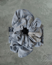 Image 2 of Fereday: Denim Extra Bunchie Scrunchie