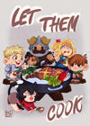 Let Them COOK! Dungeon Menshi 5x7 Print