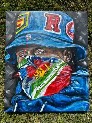FLOOR SEATS ORIGINAL PAINTING ON CANVAS 