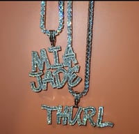 Icy name necklace 