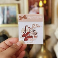 Image 2 of Coquette Bows Washi Sticker Pack