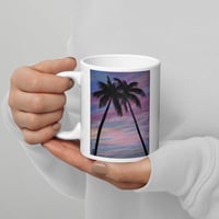 Image 3 of Bubblegum Breeze White glossy mug