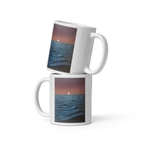 Image 1 of Ocean Deep White glossy mug