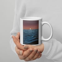 Image 4 of Ocean Deep White glossy mug