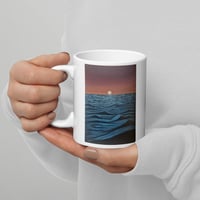 Image 2 of Ocean Deep White glossy mug