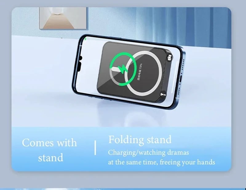 MSL 50000mAh Wireless Magnetic Power Bank - 22.5W Super Fast Charging External Battery Charger