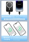 MSL 50000mAh Wireless Magnetic Power Bank - 22.5W Super Fast Charging External Battery Charger