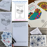 Uncomplicated Creativity: A Year of Doodling Discovery 