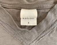 Image 3 of Kapital Japan woven cotton t-shirt, size 3 (M)