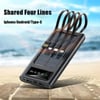 MSL 200000mAh Solar Power Bank - Dual USB Fast Charging Portable Battery