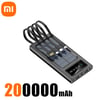 MSL 200000mAh Solar Power Bank - Dual USB Fast Charging Portable Battery