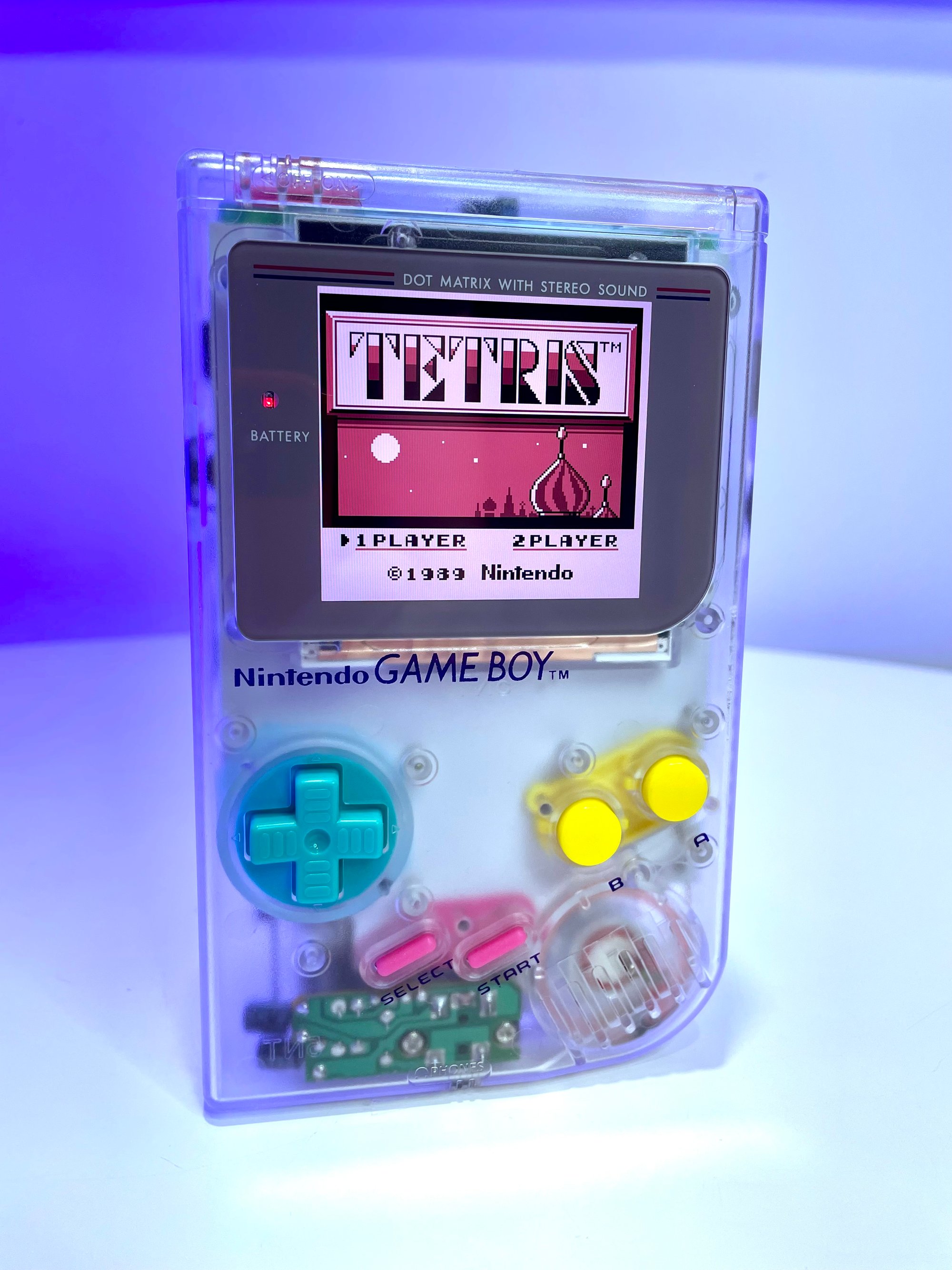 NINTENDO GAMEBOY CLASSIC SET PULSANTI IN PLASTICA A B Direzionale GB - Foto 11