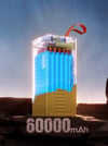MSL 60000mAh Power Bank - Dual USB Fast Charging Portable Power Station