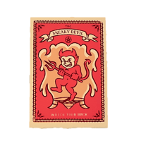 Image 1 of The Sneaky Devil Tarot Card