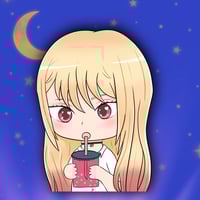 Image 2 of Marin Boba Chibi Sticker