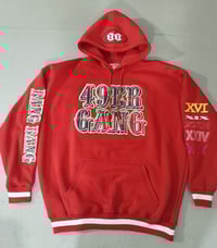 Image 1 of "GANG" Hoodie (Red)