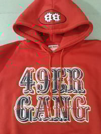 Image 4 of "GANG" Hoodie (Red)
