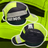 Image 2 of NIKE 'HI-VIZ' 5 Panel hat (2/3)