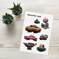 Image 1 of Stickers board #02 vehicles