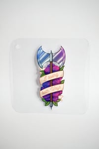Image 3 of Sticker "I swing both ways"