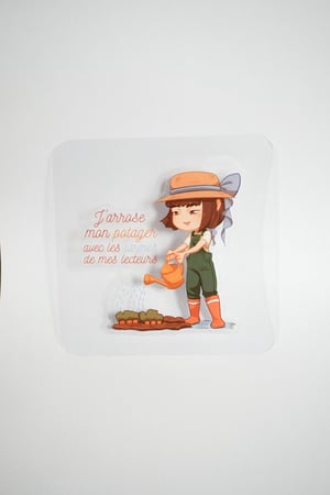 Image of Sticker "J'arrose mon potager"