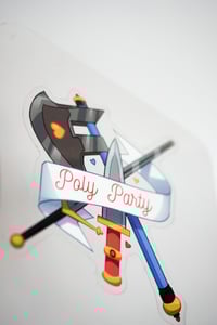 Image 3 of Sticker "Poly party"