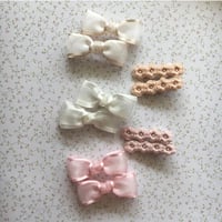 Organza Lace clips // Spring Collection