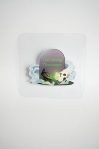 Image 3 of Sticker "Non-binary Necromancer"