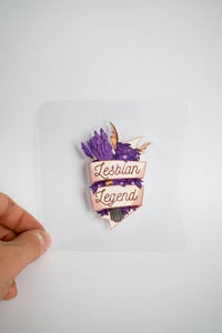 Image 3 of Sticker "Lesbian Legend"