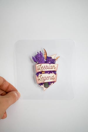 Image of Sticker "Lesbian Legend"