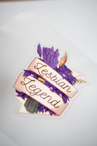 Image 4 of Sticker "Lesbian Legend"