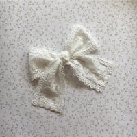 Image 1 of Charlotte Lace Bow // Spring Collection