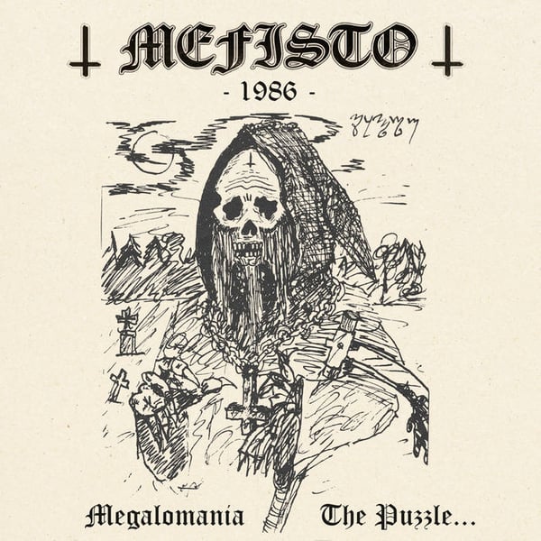 Image of MEFISTO - Megalomania/The Puzzle (Black Vinyl) LP