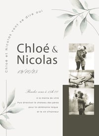 Image 2 of FAIRE PART MARIAGE OLEA