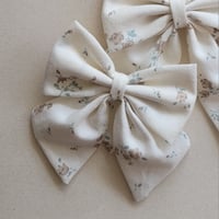 Primrose Brown // Mini Felicity Bow //Spring Collection